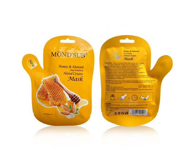 Mon'sub Nourishing Hand Mask Honey Almond