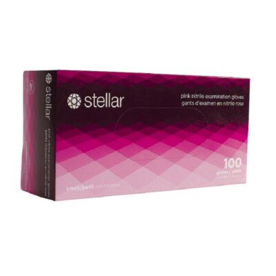 Stellar Pink Nitrile Gloves Large-10 boxes per Case - Image 2