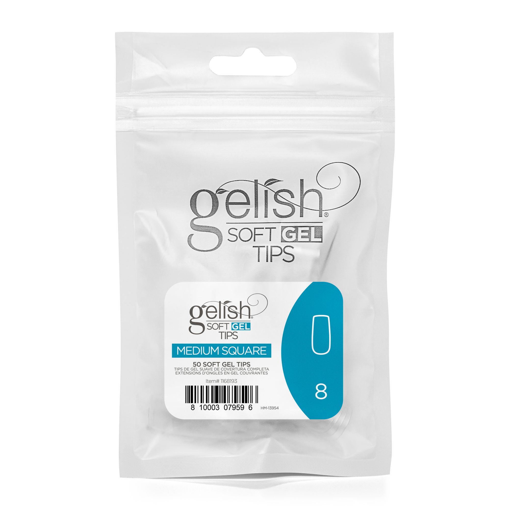 Soft Tips Refill- Medium Square #8 (50 ct)