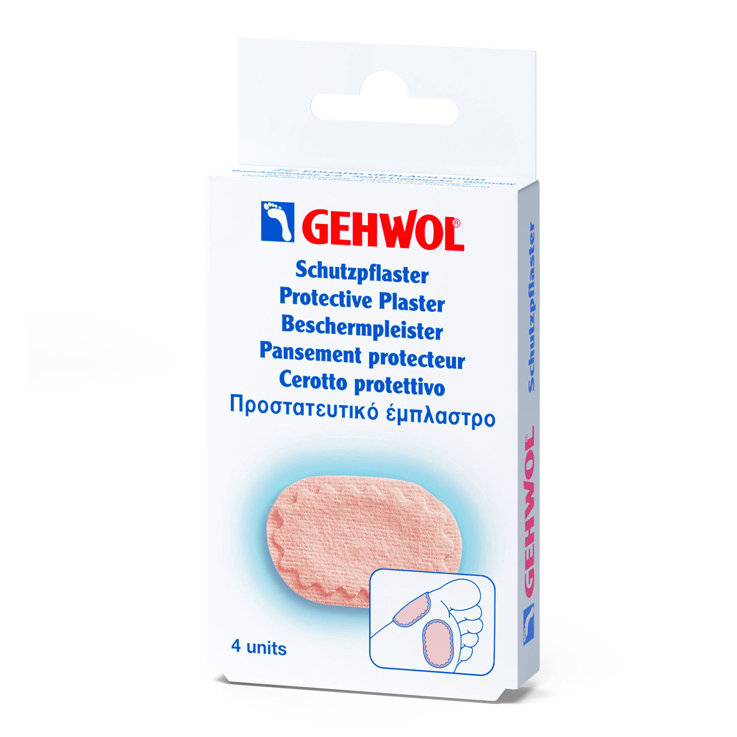 Gehwol Protection Plaster-Oval 4pk