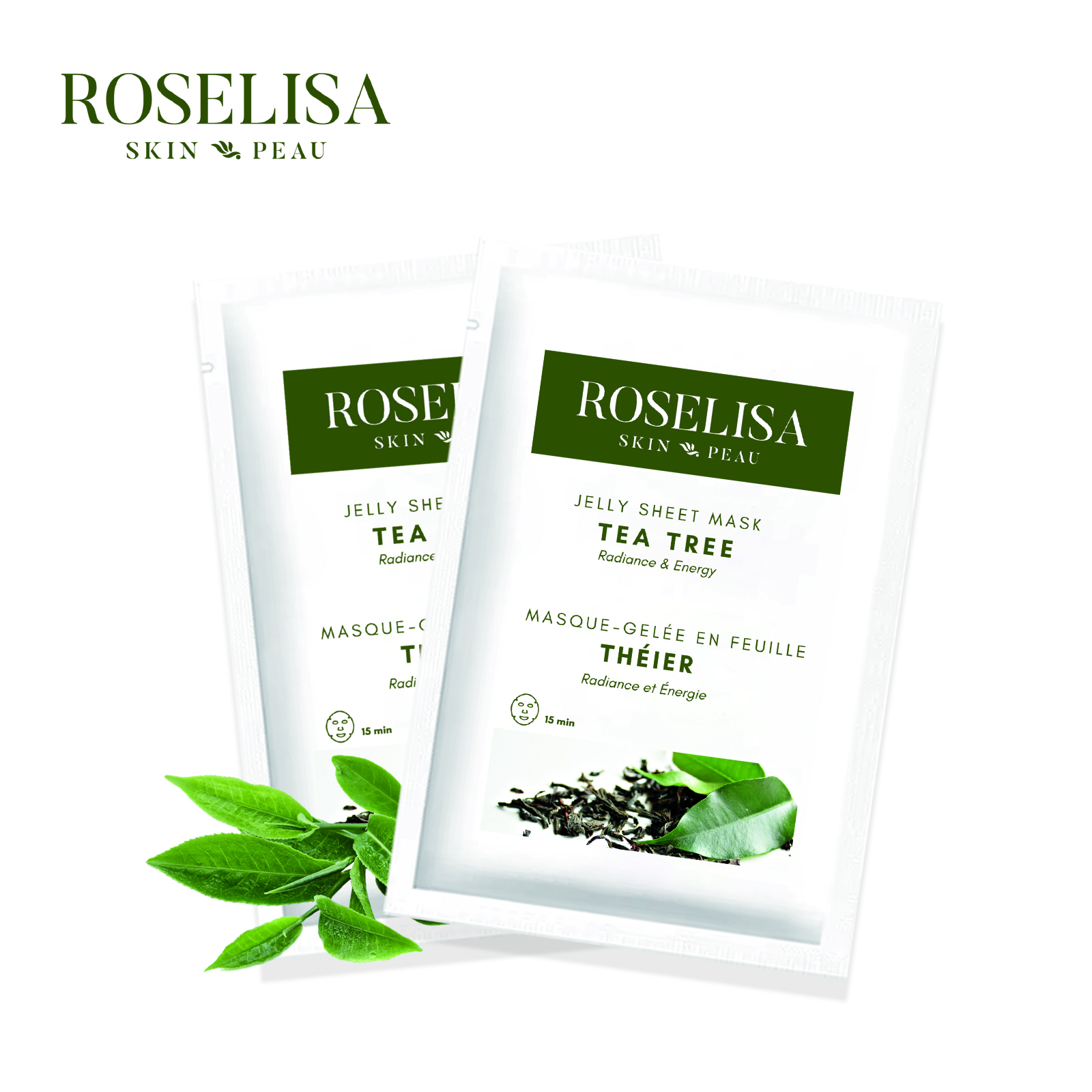 Roselisa Jelly Tea Tree Sheet Mask