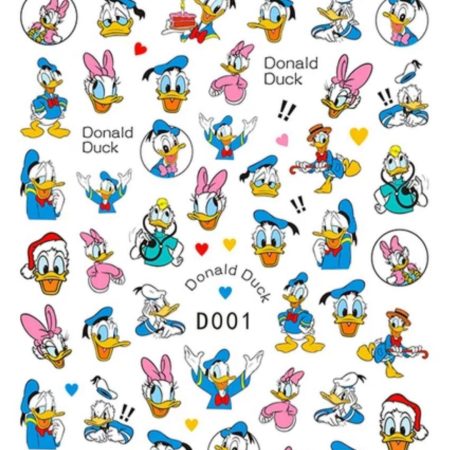 Nail Sticker- Donald Duck