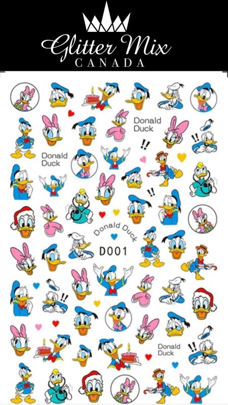 Nail Sticker- Donald Duck