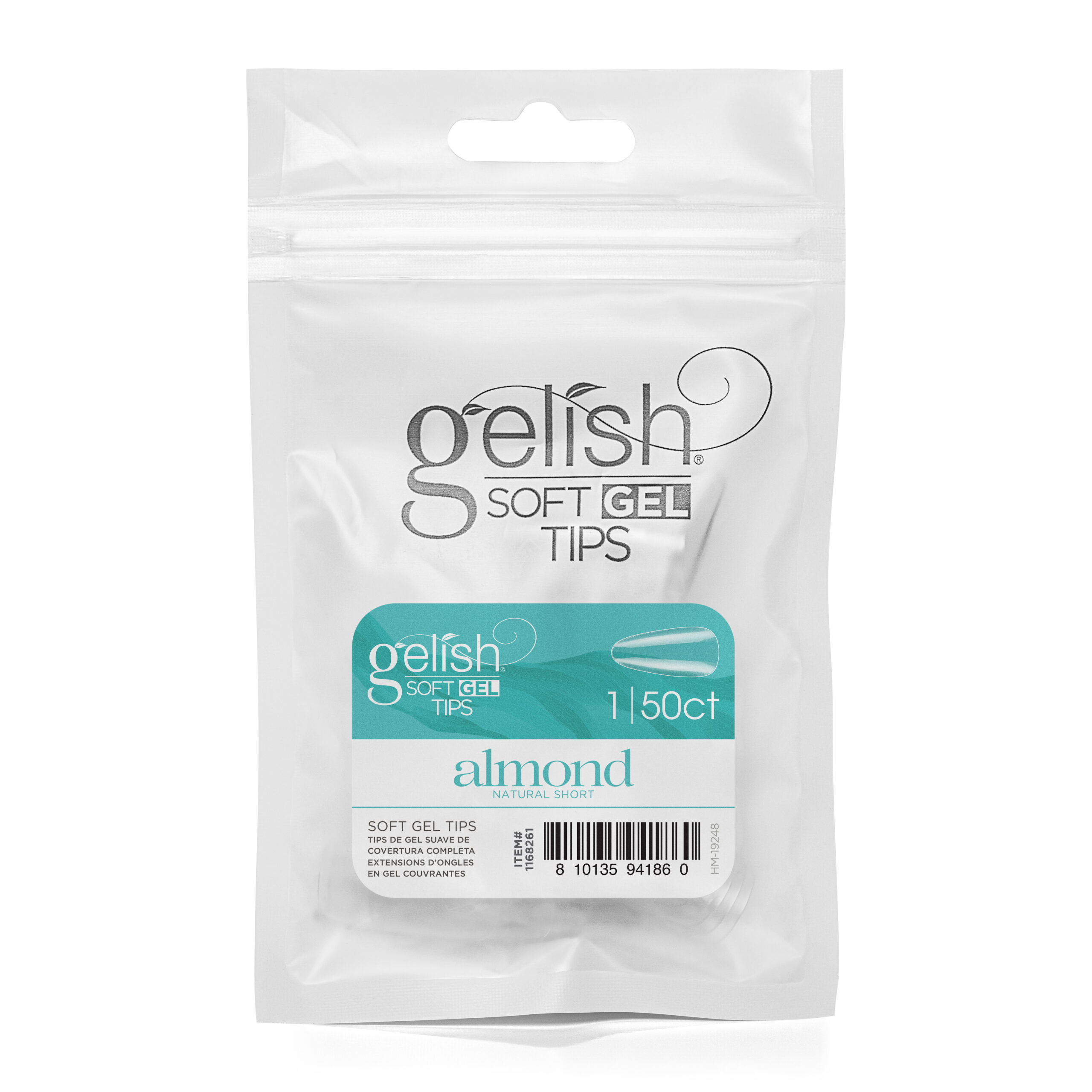 Gelish Soft Tips Refill-Short Almond #1