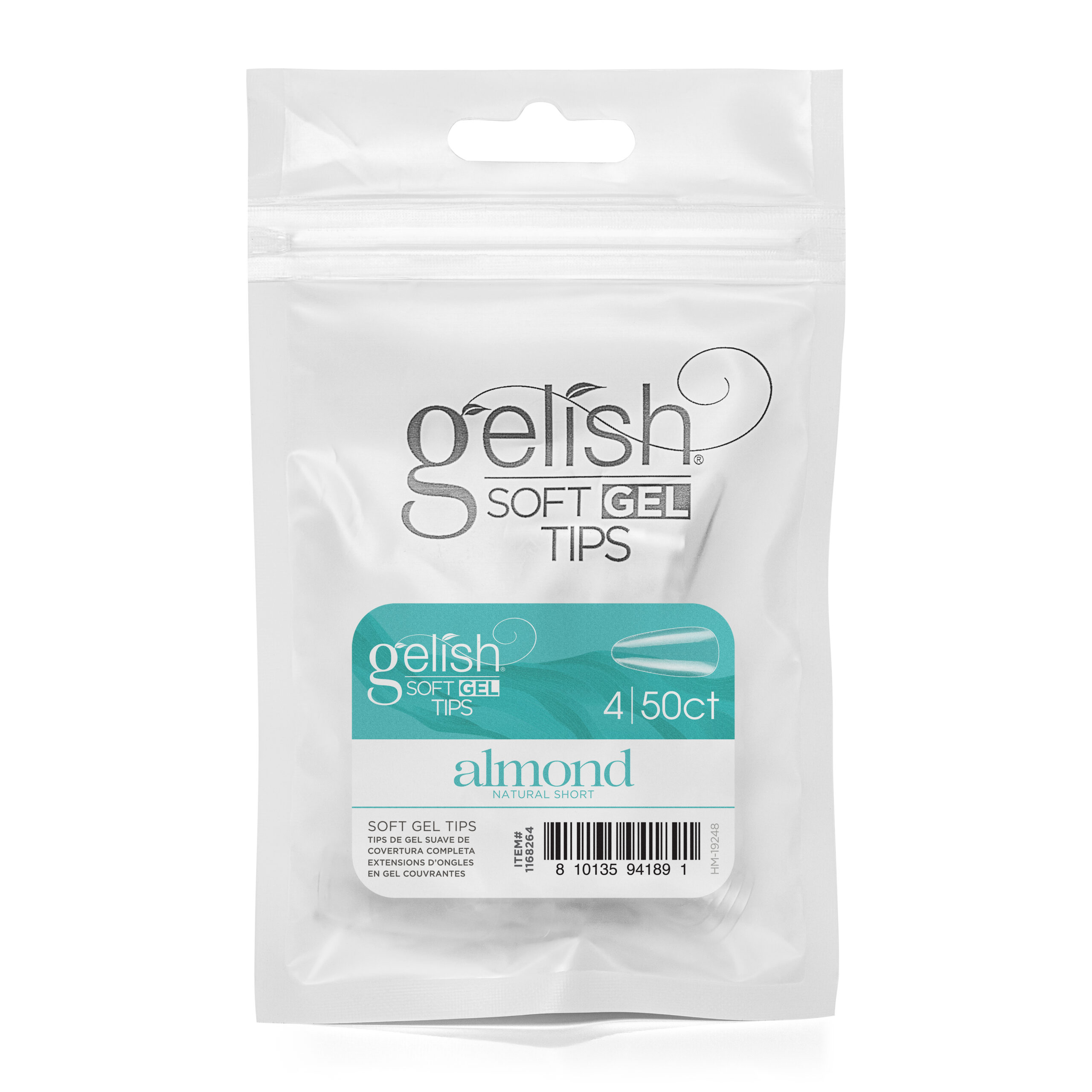 Gelish Soft Tips Refill-Short Almond #4
