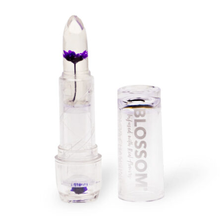 Blossom Color Changing Crystal Lip Balm- Purple