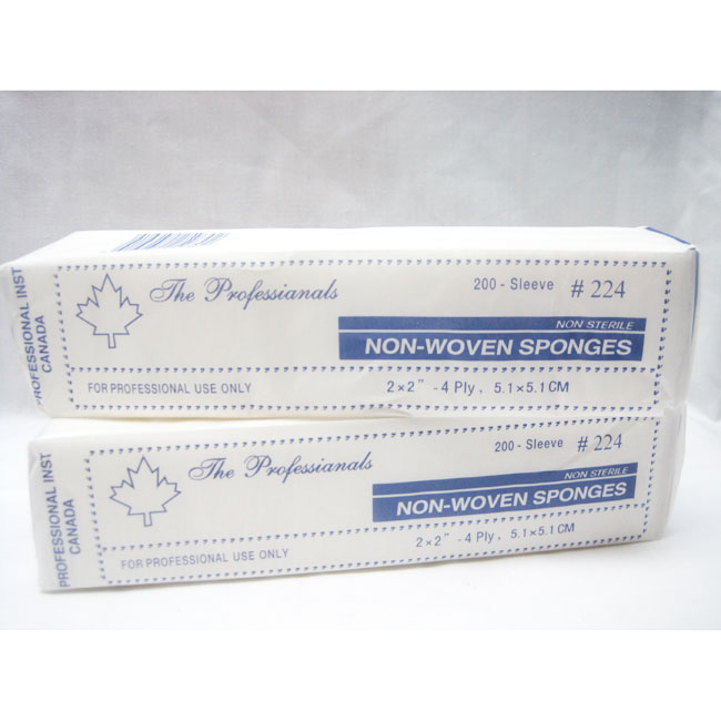 Gauze 2X2-4ply Case- Soft