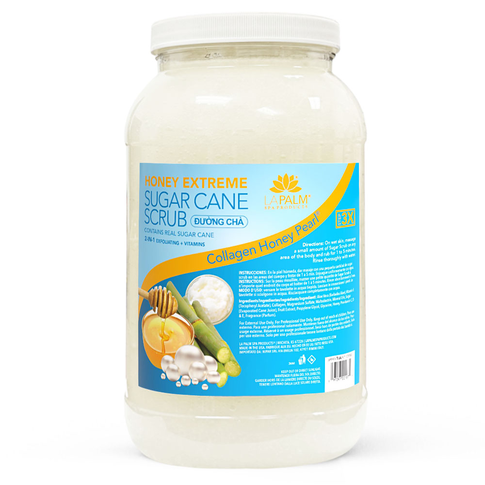 Lapalm Extreme Sugar Cane Honey Pearl Scrub