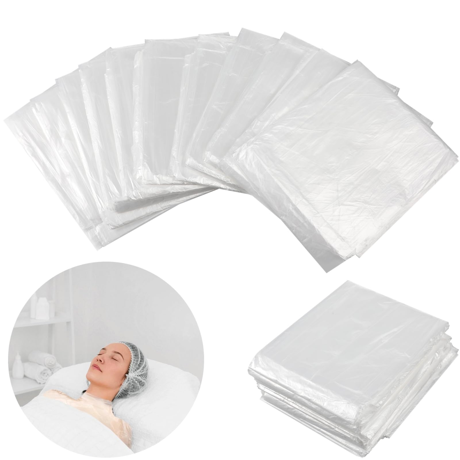 Silk B Plastic Body Wrap sheets 25pcs/pk - Image 2